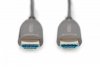 Digitus Kabel połączeniowy hybrydowy AOC HDMI 2.1 Ultra High Speed 8K/60Hz UHD HDMI A/HDMI A M/M 20m Czarny